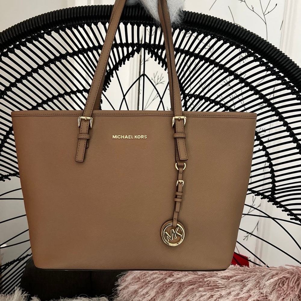 Michael Kors Tan Tote Bag